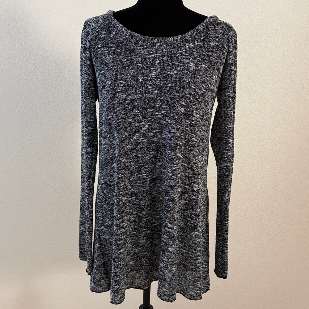 Cosabella Charcoal Gray Long Sleeve Capri Swing Top